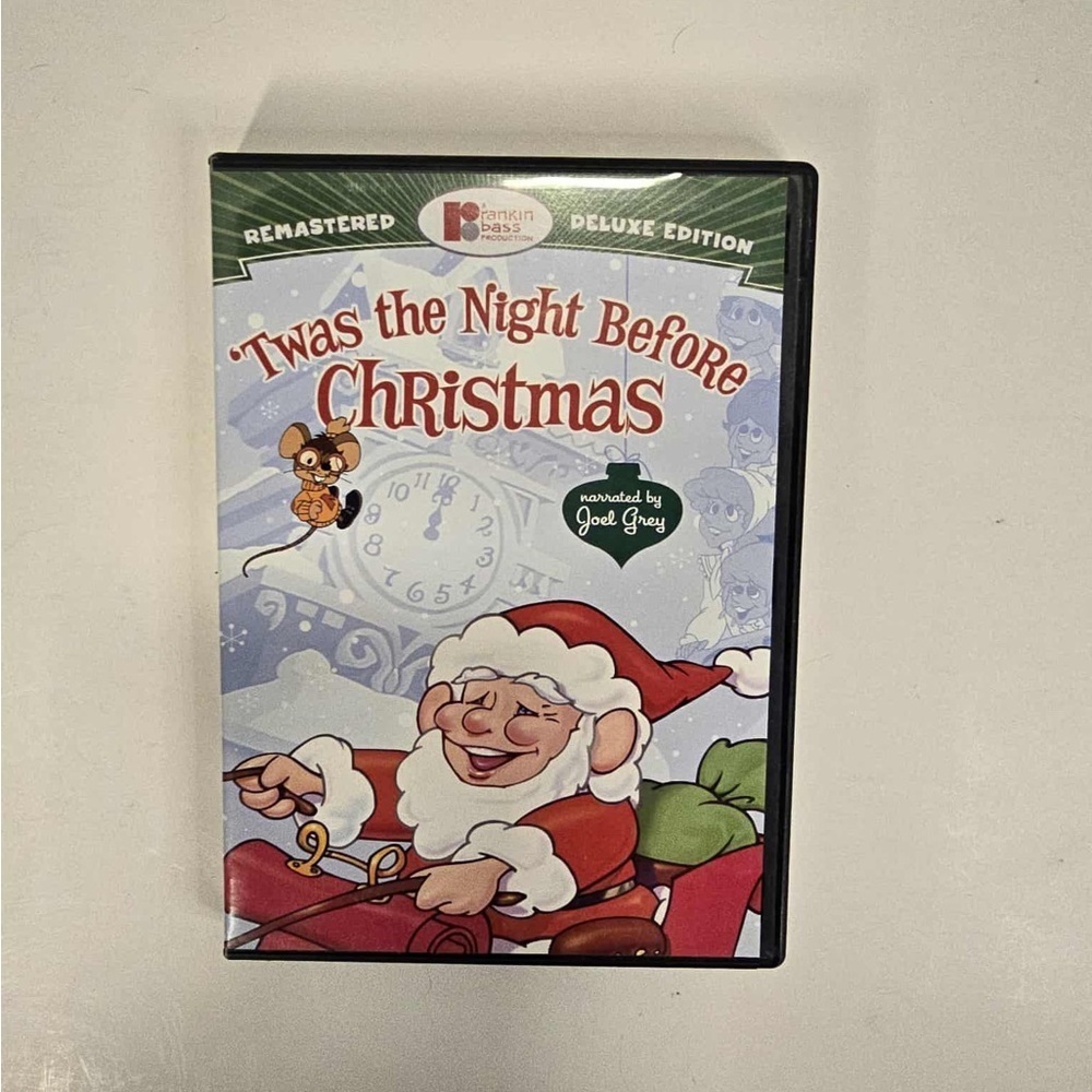 'Twas the Night Before Christmas (DVD, 2010) Remastered Deluxe Edition Joel Grey
